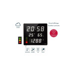 Orium Capteur Mesureur de CO2 & horloge Quaelis 18