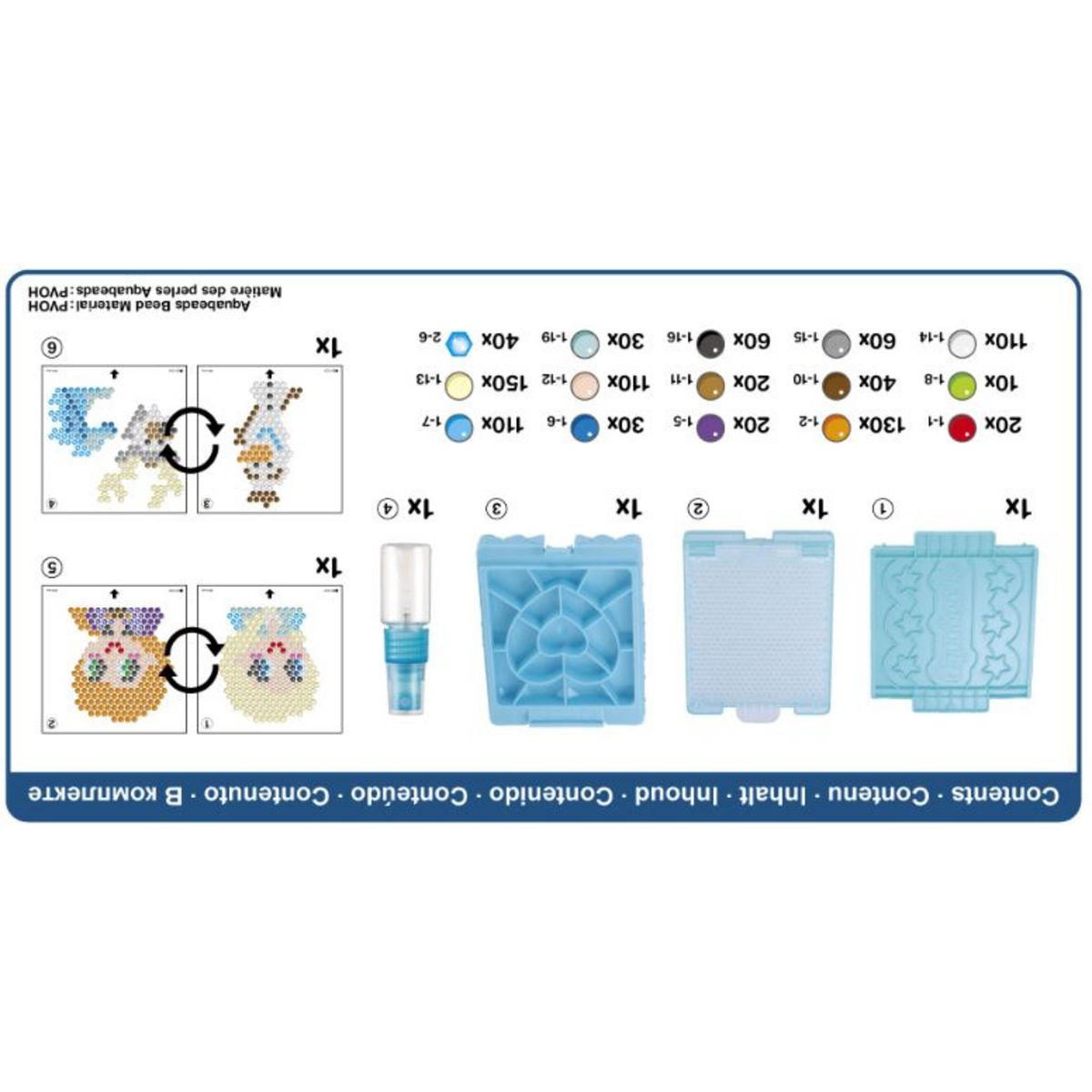 Epoch d'Enfance Aquabeads - Coffret création - La reine des neiges 2