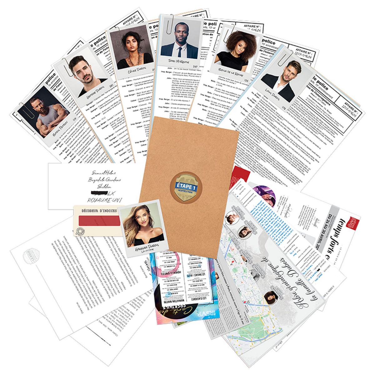 GOLIATH Jeu Investigation Files : Meurtre à Paris