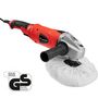 Voir la diapositive 3 : tectake Lustreuse polisseuse rotative avec 25 accessoires 1400 W rouge