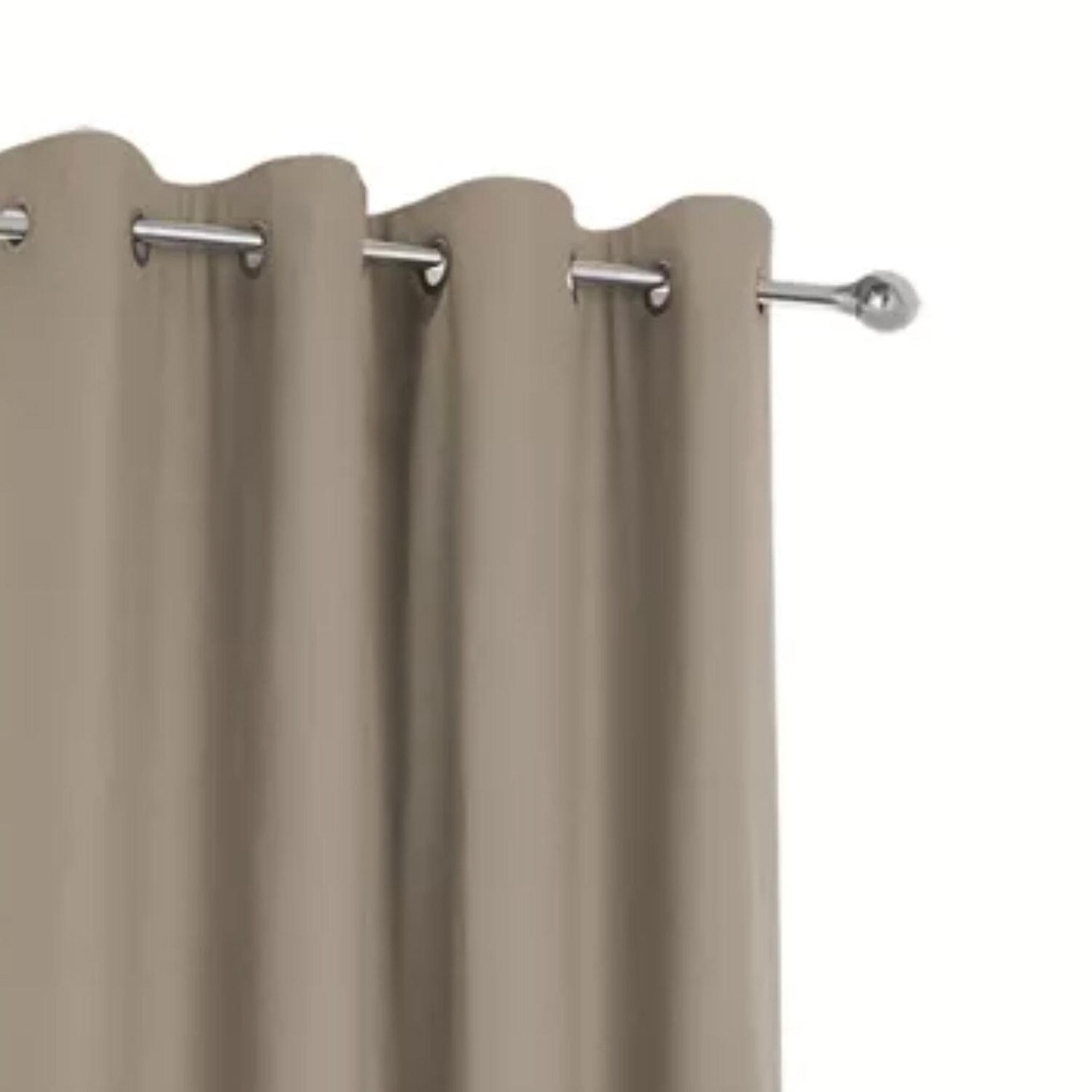 Voir la diapositive 2 : Les Ateliers du Linge Rideau polyester occultant