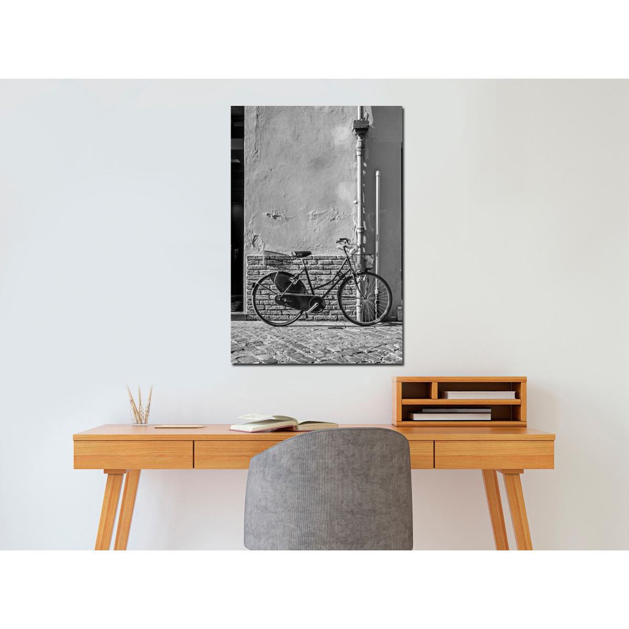 Voir la diapositive 2 : Paris Prix Tableau Imprimé  Old Italian Bicycle