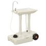 Voir la diapositive 5 : VIDAXL Ensemble de toilette support de lavage des mains reservoir eau