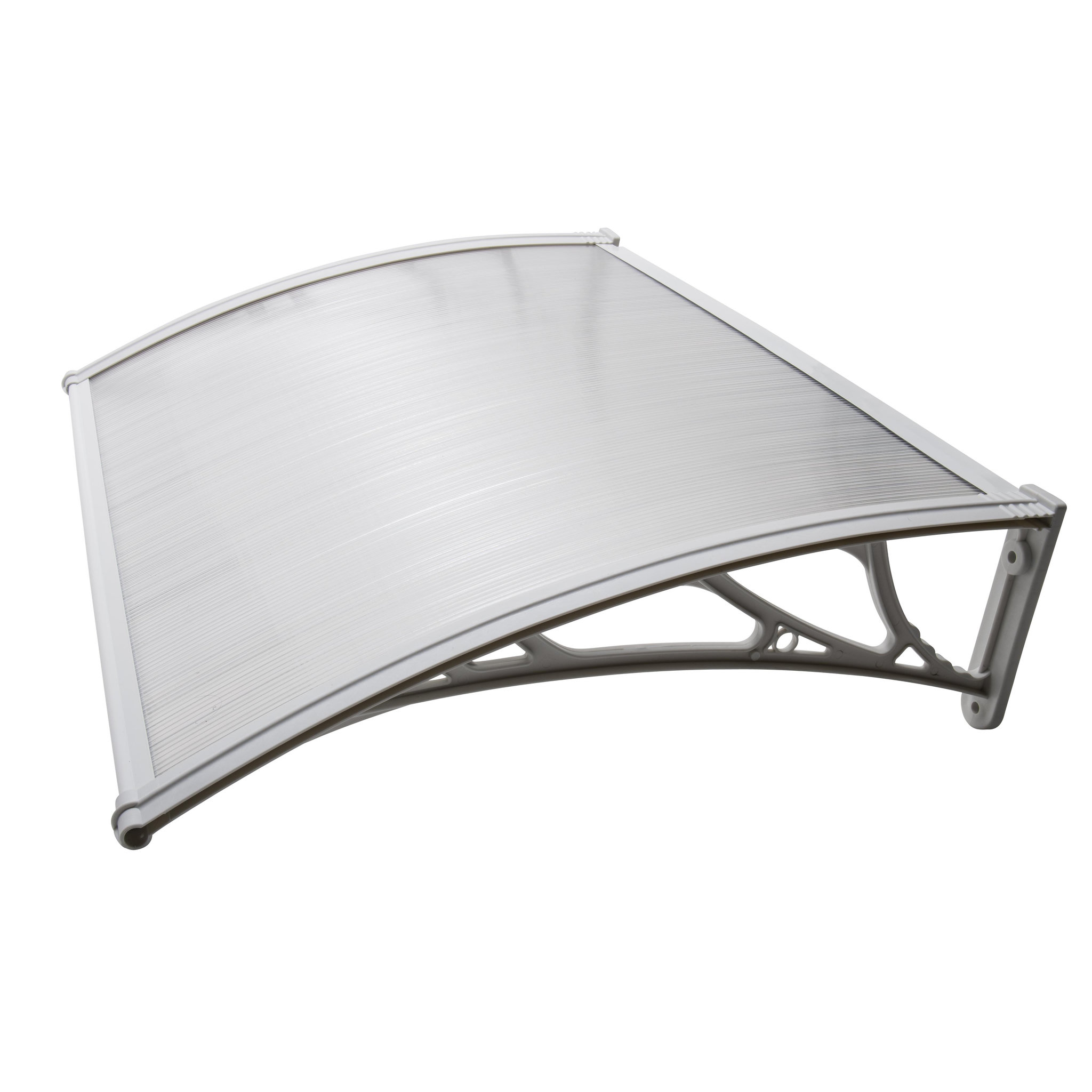 Voir la diapositive 1 :  Marquise blanche WERKA PRO 80x100cm