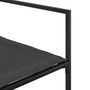 Voir la diapositive 5 : VIDAXL Ensemble a manger de jardin avec coussins 11 pcs noir textilene