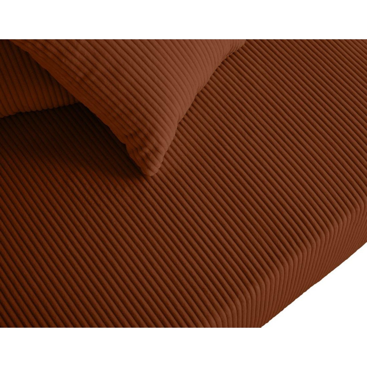 LISA DESIGN Edinburg - canapé modulable 3 places - velours côtelé