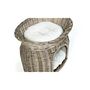 Voir la diapositive 3 : IDOMYA ESSENTIALS Panier en osier pour chat avec coussins