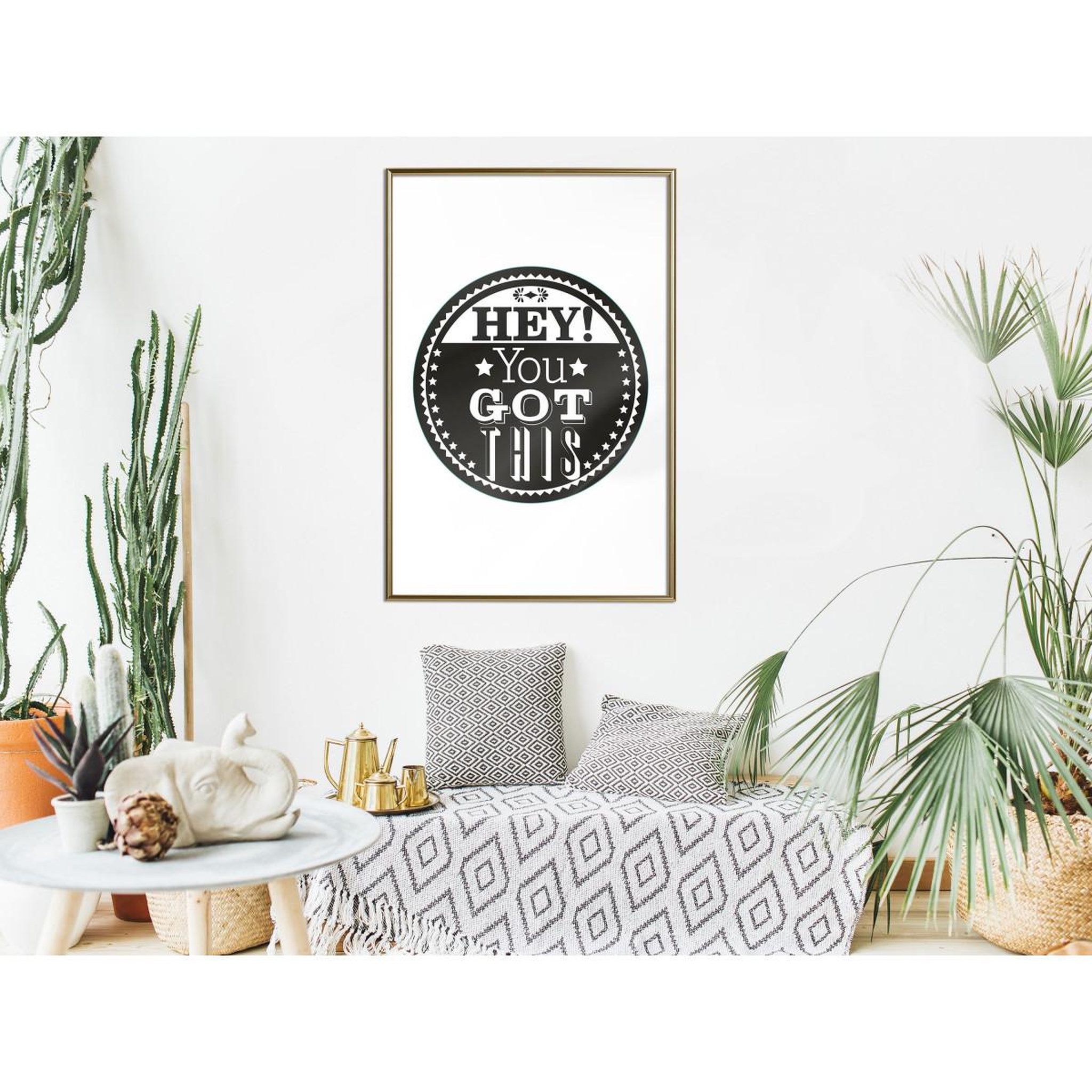 Voir la diapositive 2 : Paris Prix Affiche Murale Encadrée  You Got This