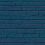 Voir la diapositive 1 : Noordwand Noordwand Papier peint Good Vibes Brick Wall Bleu