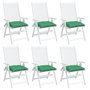 Voir la diapositive 4 : VIDAXL Coussins de palette lot de 6 vert 50x50x7 cm tissu oxford