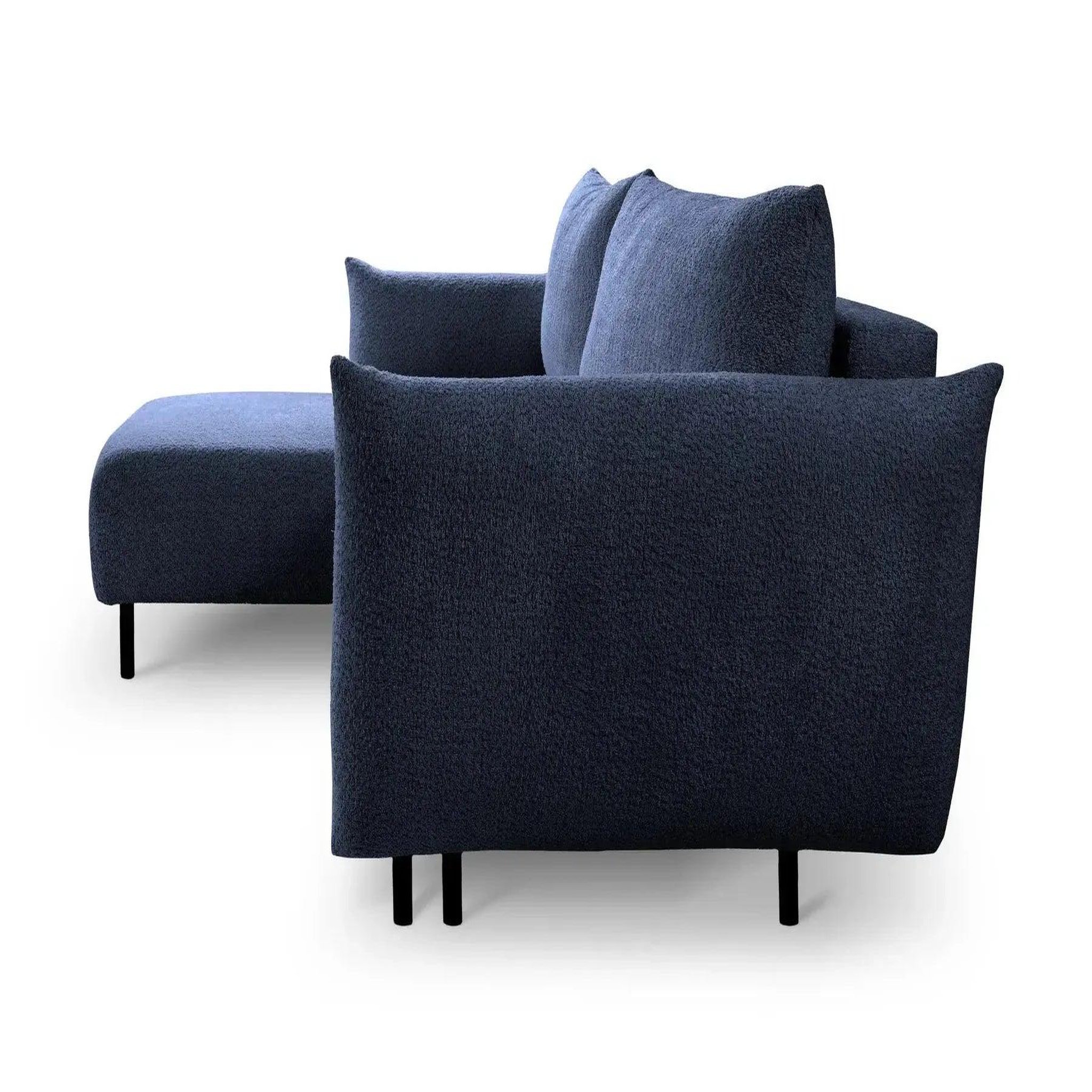 Voir la diapositive 6 : CASANOVA PARIS Alix - canapé d'angle convertible tissu chenille