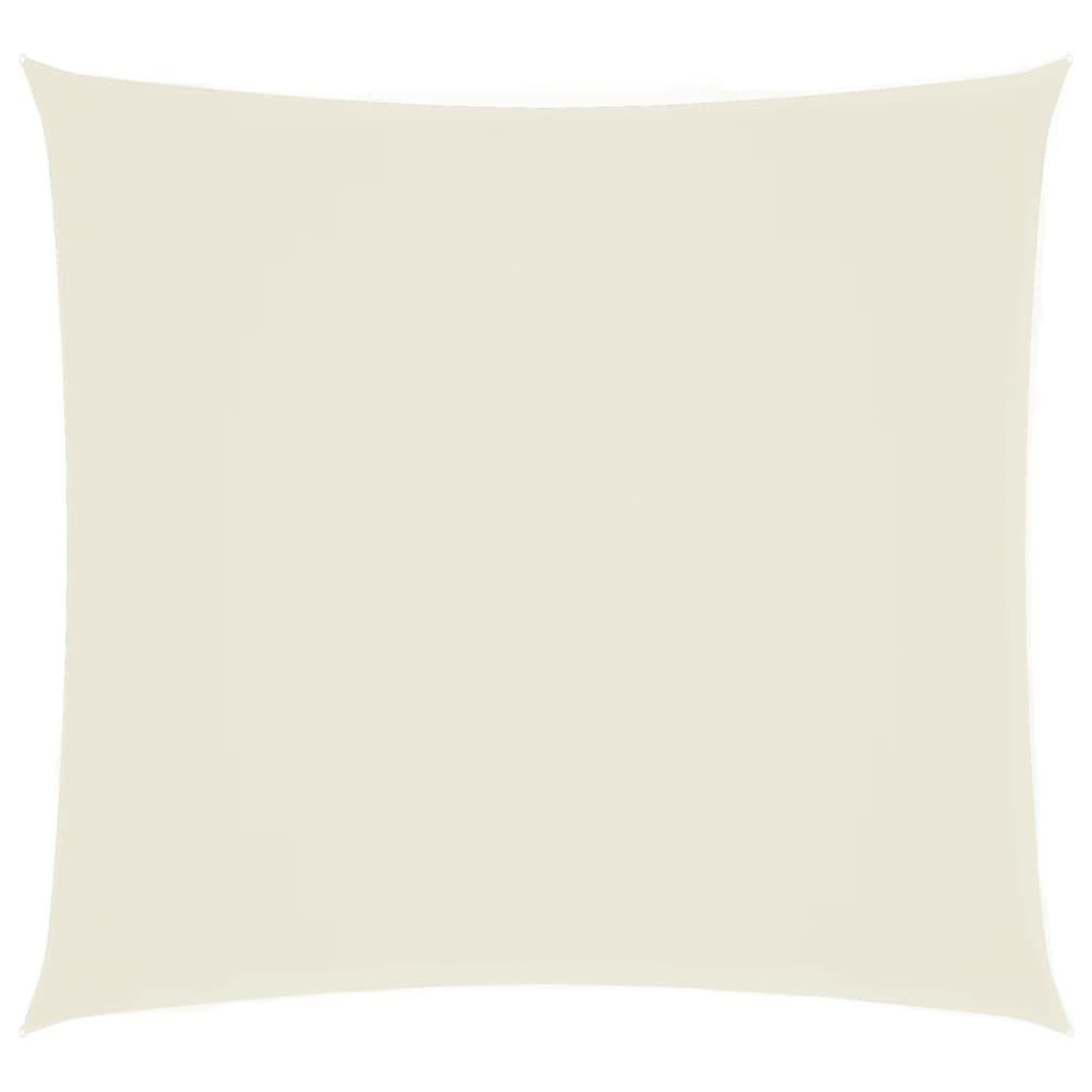 Voir la diapositive 2 : VIDAXL Voile de parasol tissu oxford carre 6x6 m creme