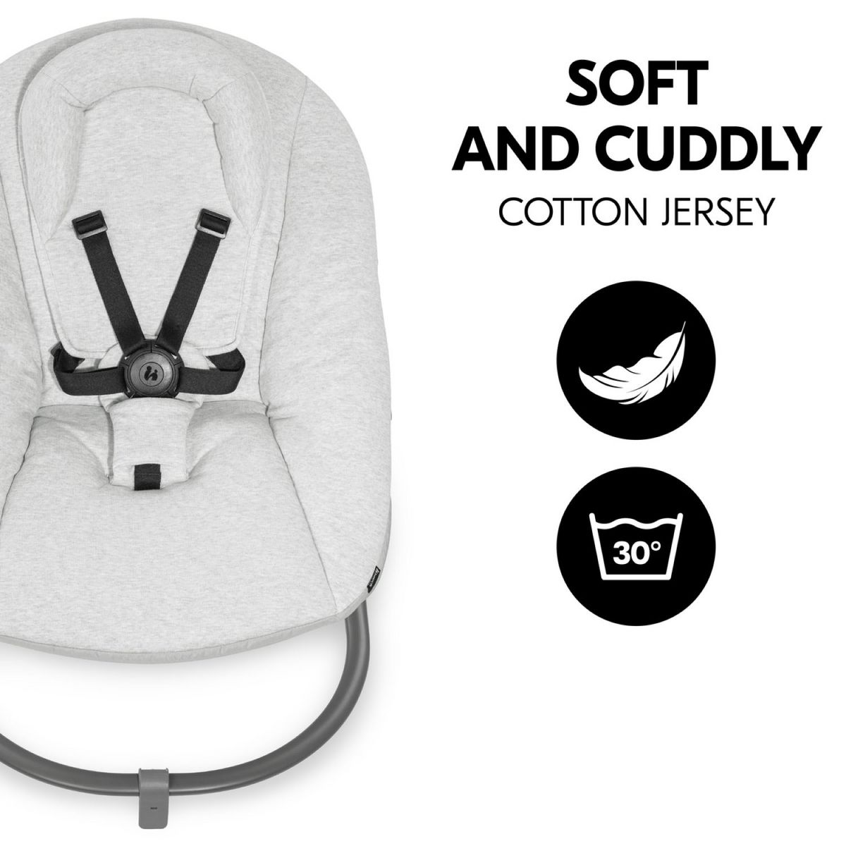 HAUCK Transat Alpha Bouncer premium Gris clair