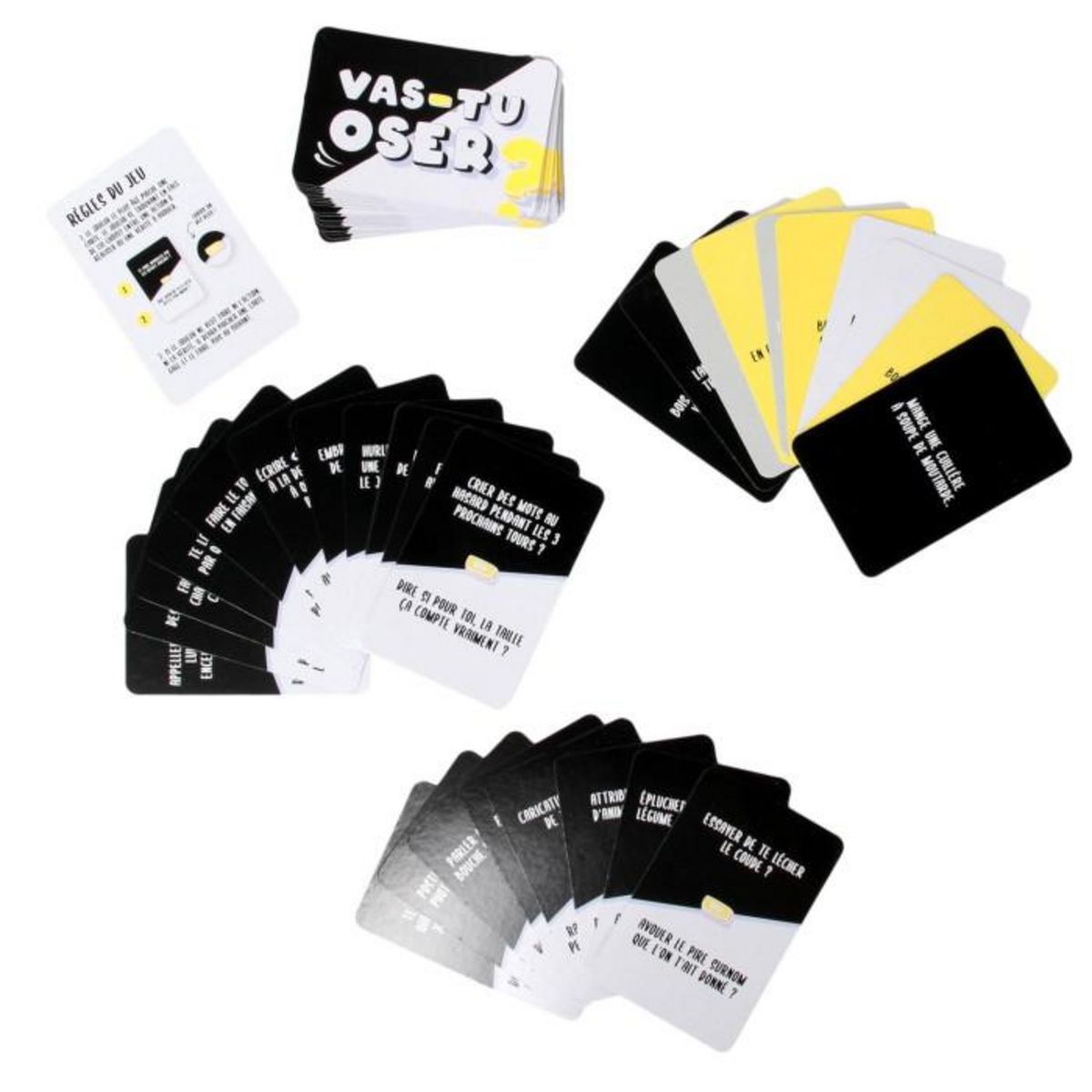 Paris Prix Jeu de 60 Cartes  Vas-tu Oser  8cm Multicolore