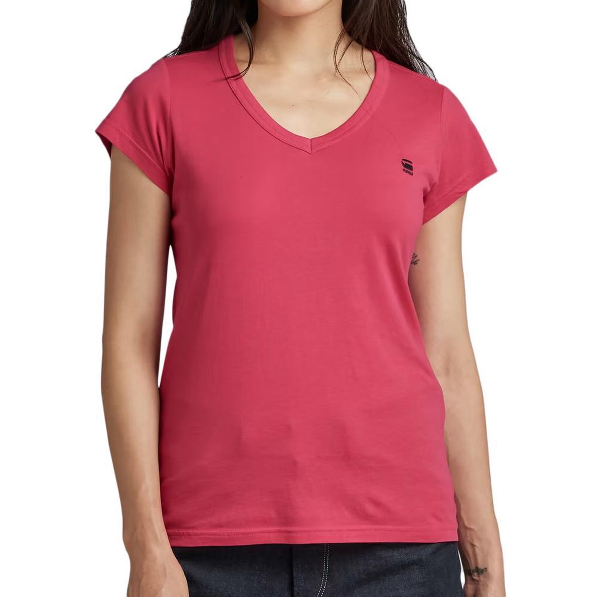 Voir la diapositive 1 : G-Star Raw T-shirt Rose Femme G-Star Raw Eyben D21314