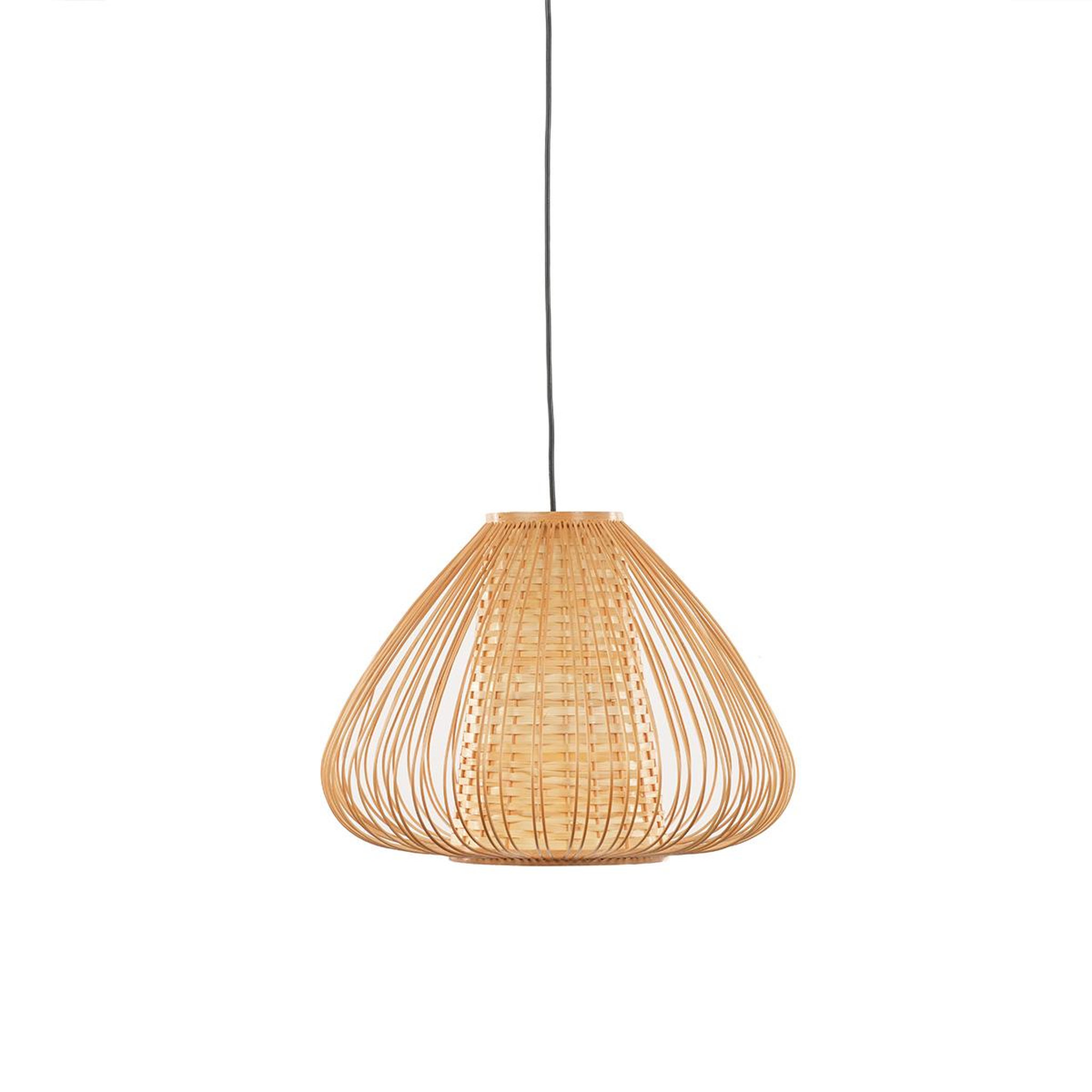 MAISON AUBERTIN Suspension poire rotin naturel
