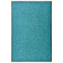 Voir la diapositive 1 : VIDAXL Paillasson lavable Cyan 60x90 cm