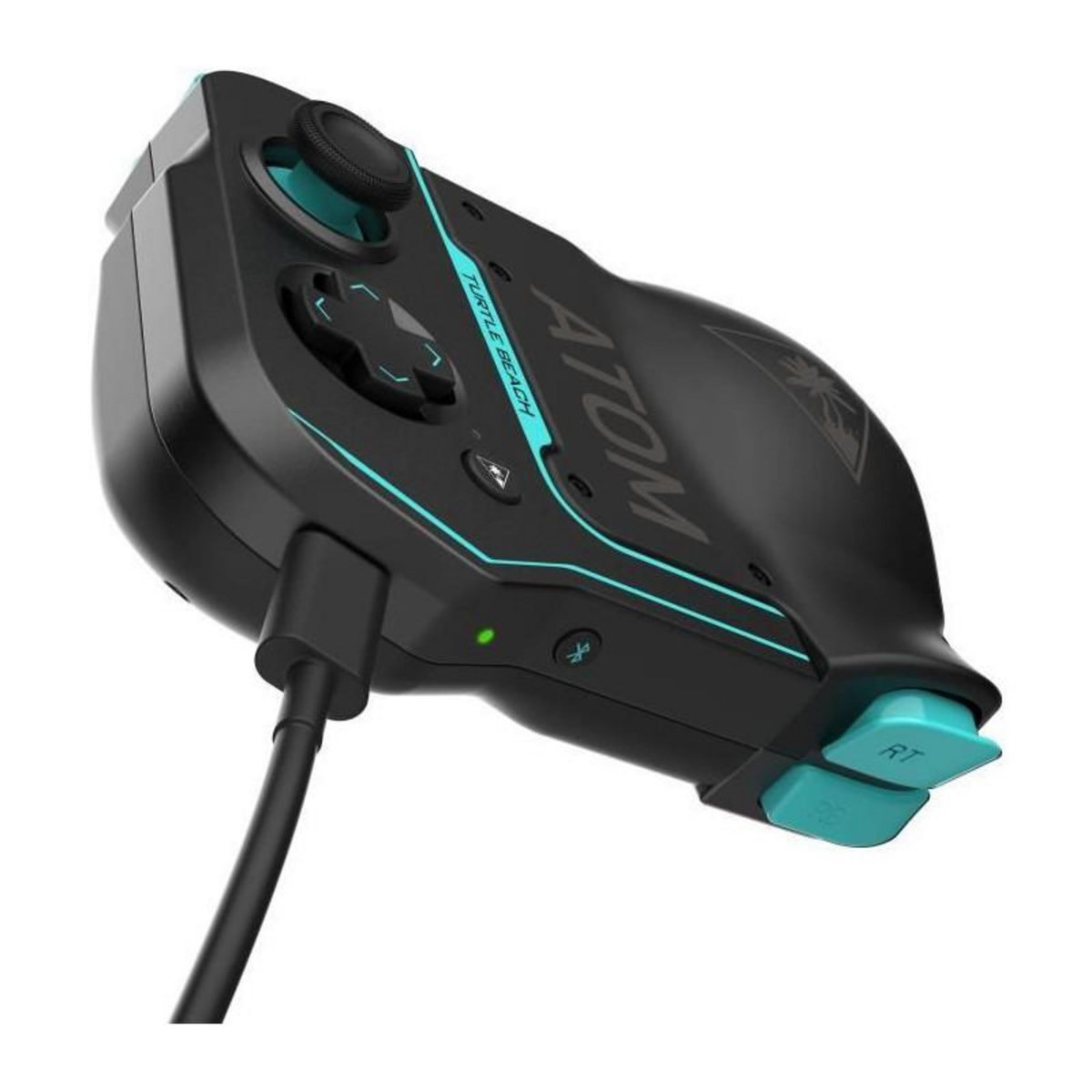 Turtle Beach Manette de jeu mobiles Android - Turtle Beach Atom - Bluetooth - Noir/Cyan