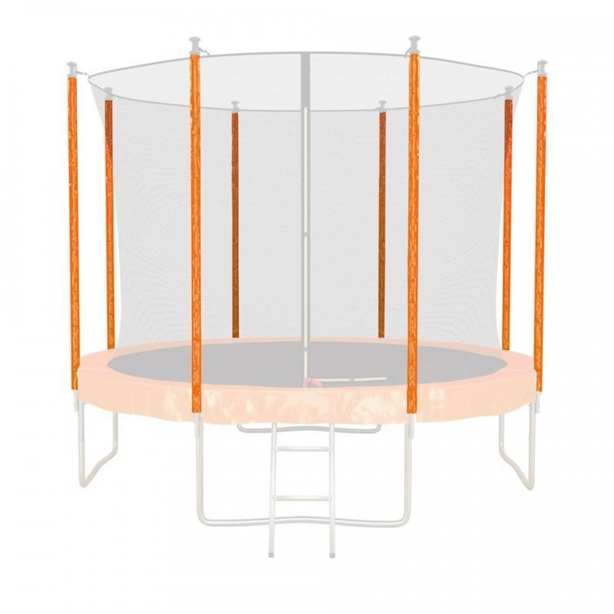 Voir la diapositive 2 : JUMP4FUN Protection pour perches de trampolines toutes tailles Pack de 8 Chaussettes universelles