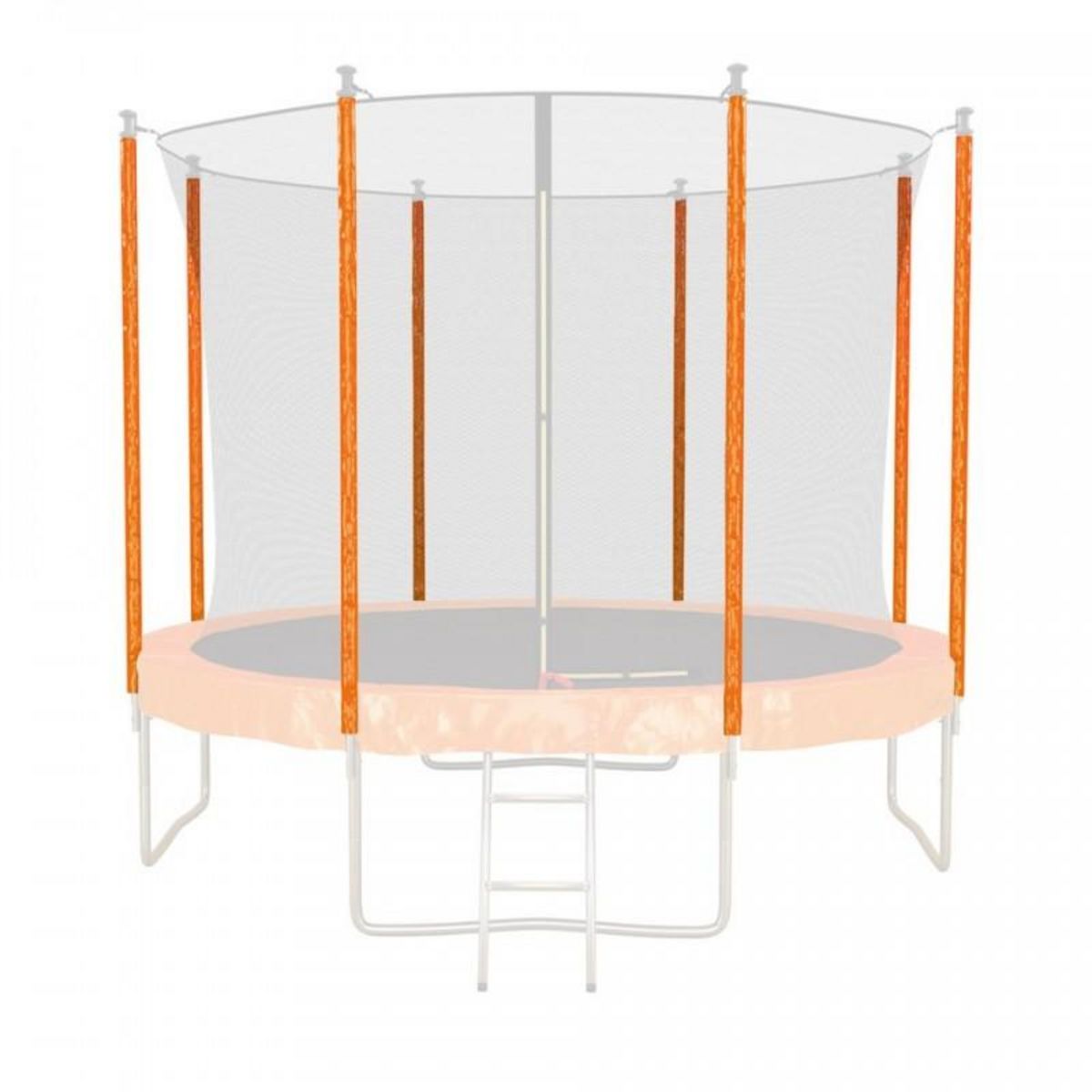 JUMP4FUN Protection pour perches de trampolines toutes tailles Pack de 8 Chaussettes universelles