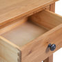 Voir la diapositive 5 : VIDAXL Table console 50 x 32 x 75 cm Bois de chene massif