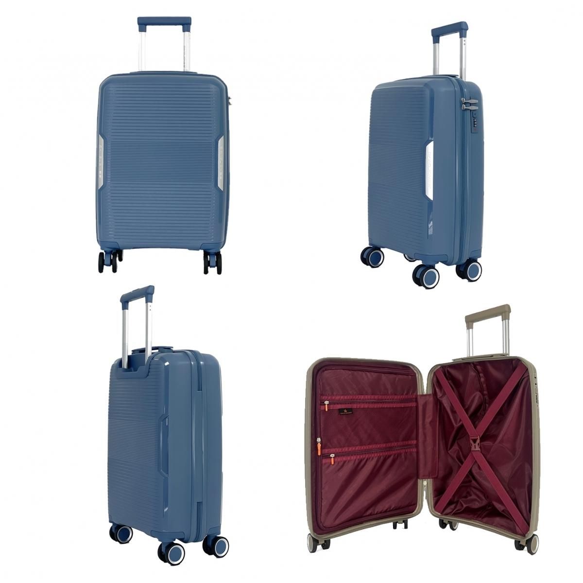 David Jones Lot 3 valises rigides dont 1 cabine TSA