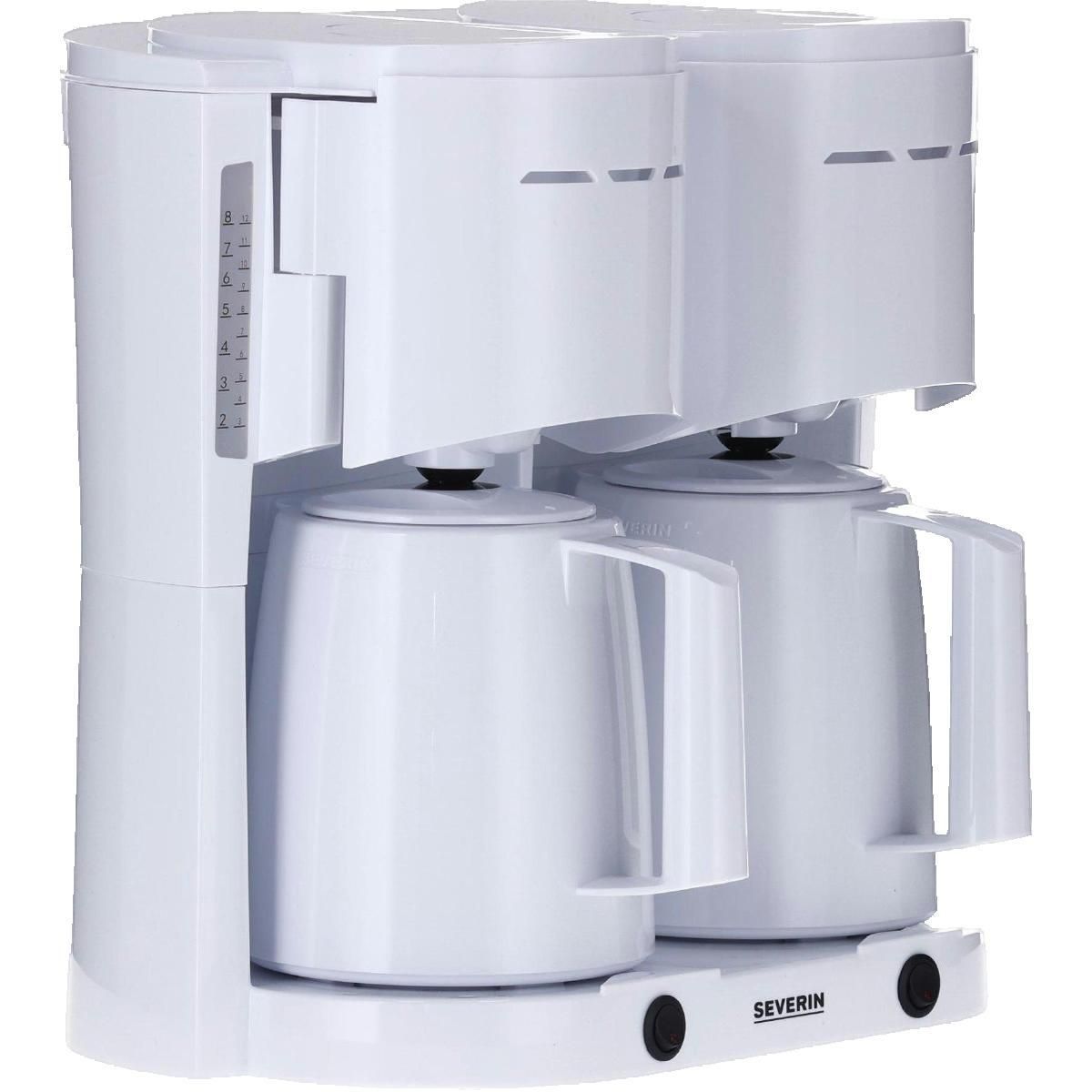 SEVERIN Cafetière Severin KA 9314 avec double thermokanne