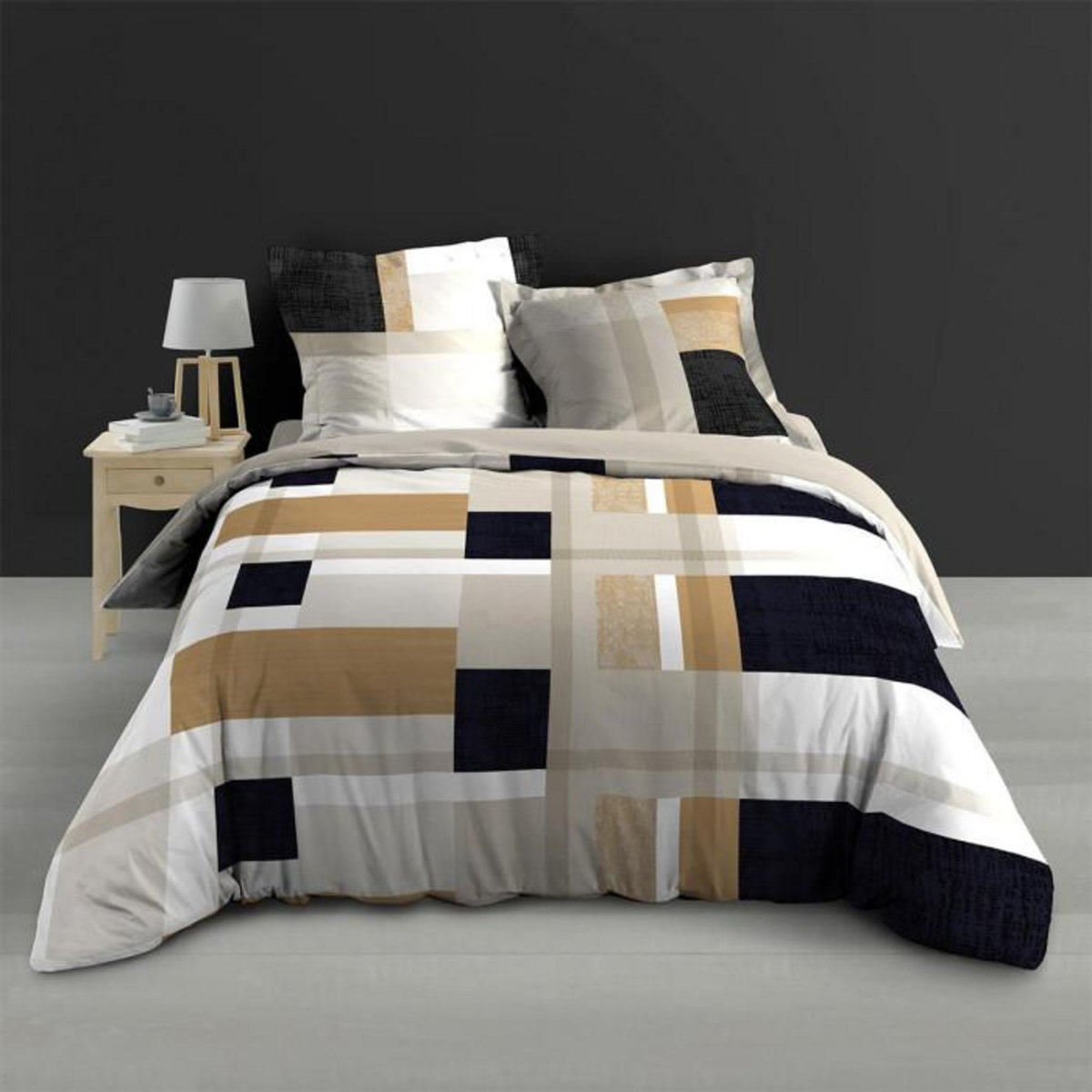 Paris Prix Parure de Lit 3 Pièces  Ulysse  260x240cm Multicolore