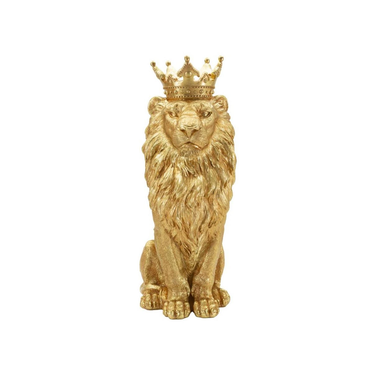 Paris Prix Statue Roi Lion  Shant  74cm Or