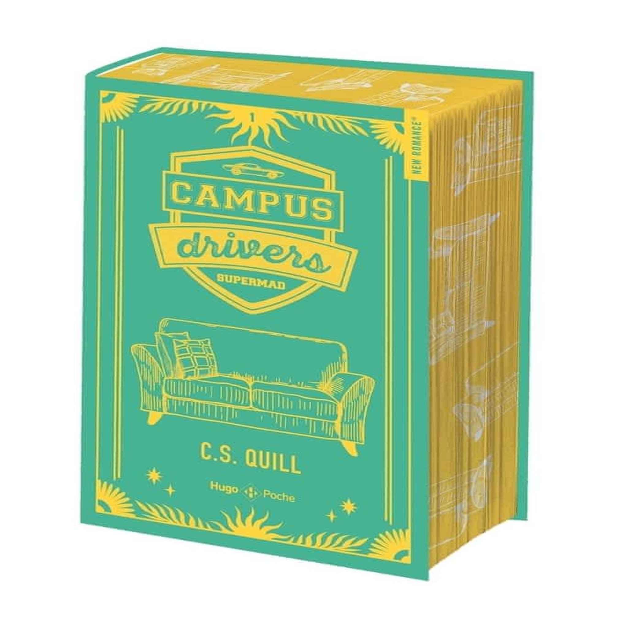 CAMPUS DRIVERS TOME 1 : SUPERMAD. EDITION COLLECTOR, Quill C.S.