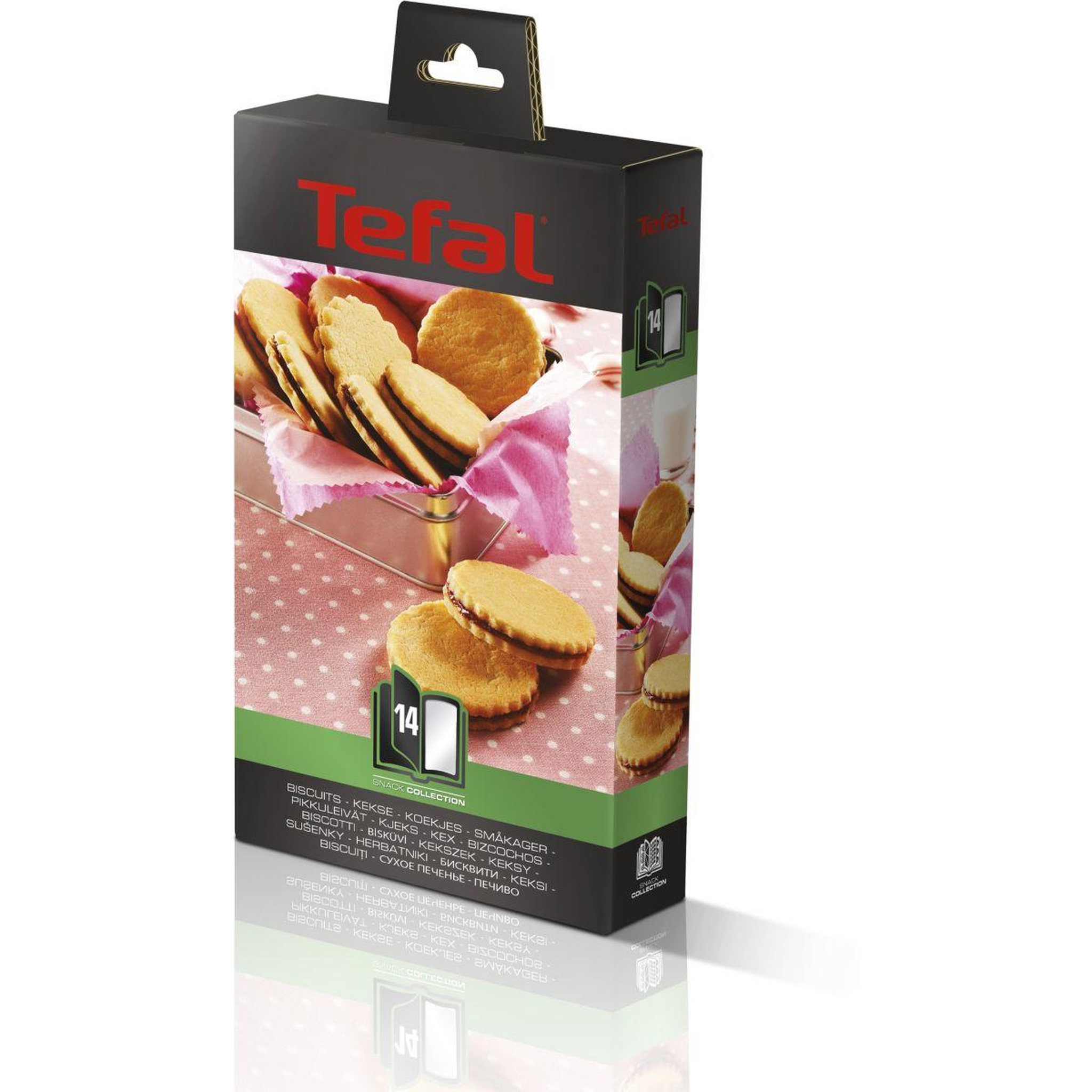 TEFAL Plaque xa801412 - biscuits snack collection