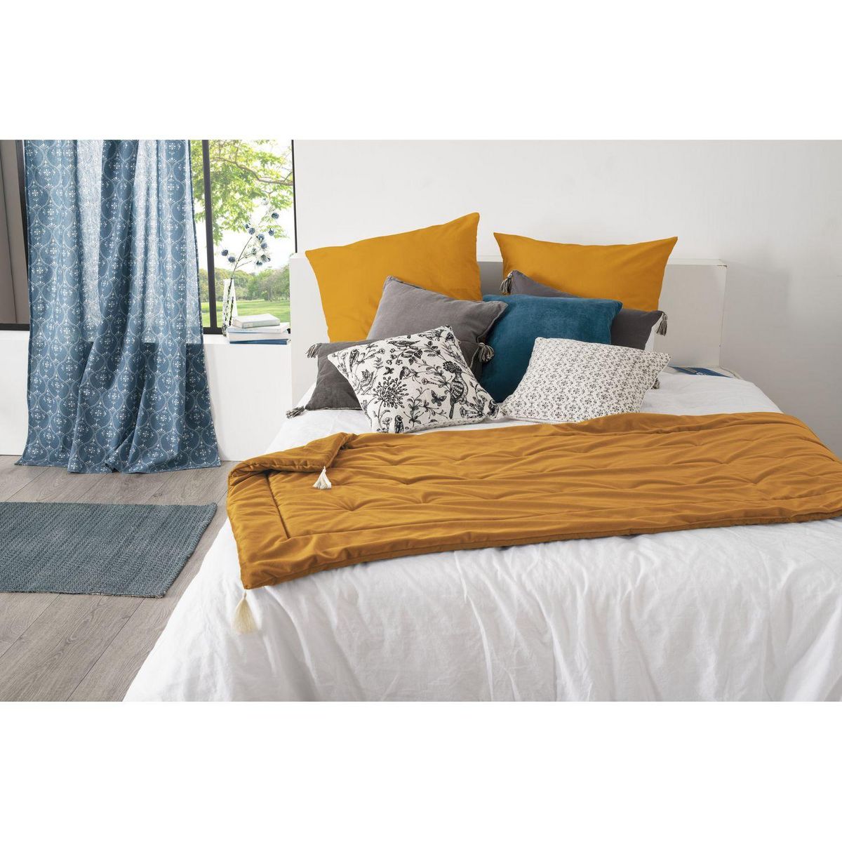 ATMOSPHERA Edredon design velours Hiver