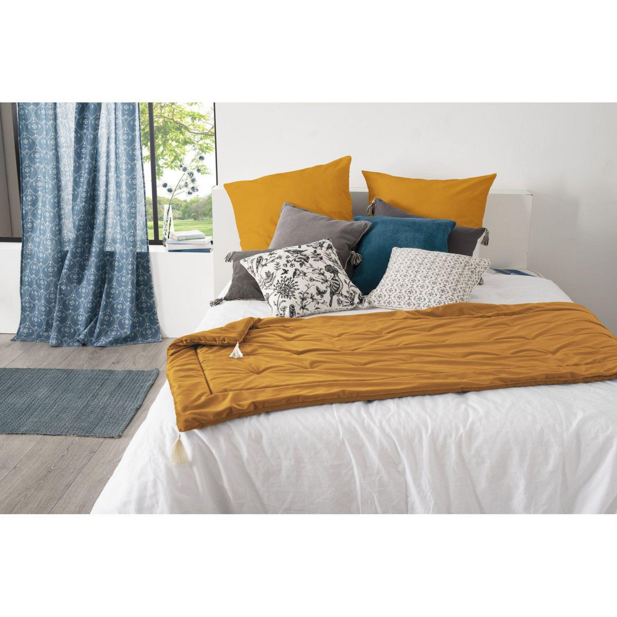 ATMOSPHERA Edredon design velours Hiver