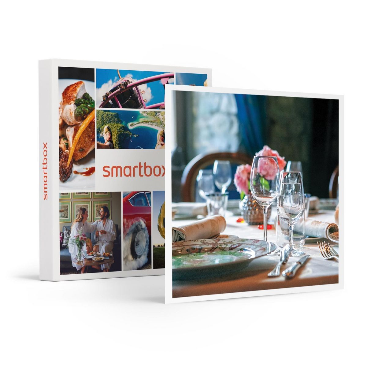 Smartbox Déjeuner entrée-plat-dessert en duo près de Genève - Coffret Cadeau Gastronomie