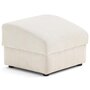 Voir la diapositive 1 : LISA DESIGN Bastille - pouf en tissu velours relief