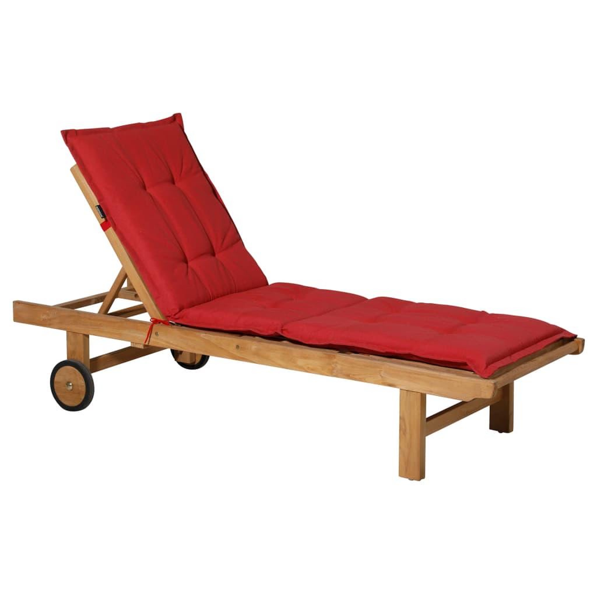 Voir la diapositive 1 : MADISON Madison Coussin de chaise longue Panama 200x60 cm Rouge brique