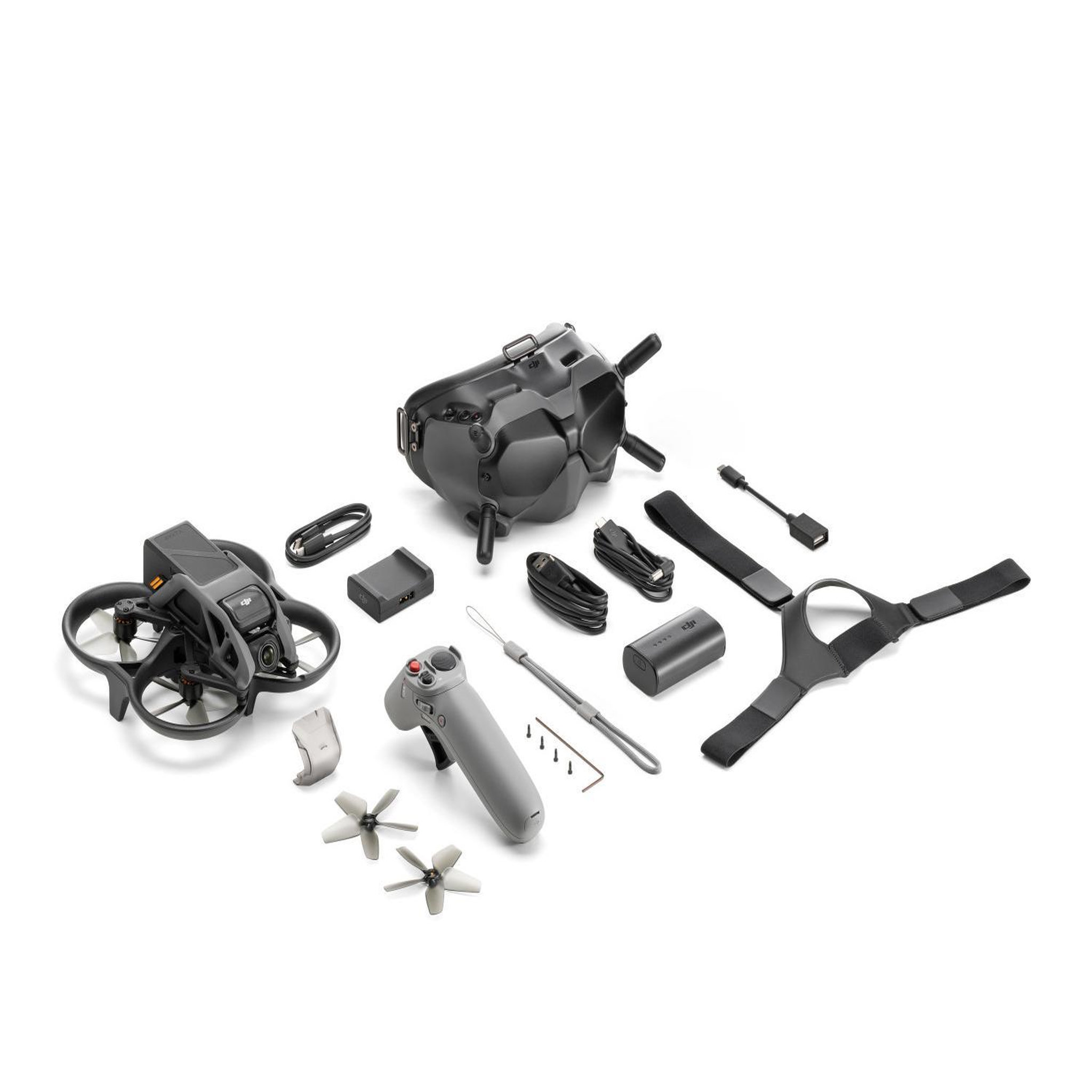 Voir la diapositive 3 : DJI Drone DJI Avata Fly Smart Combo + FPV Goggles V2