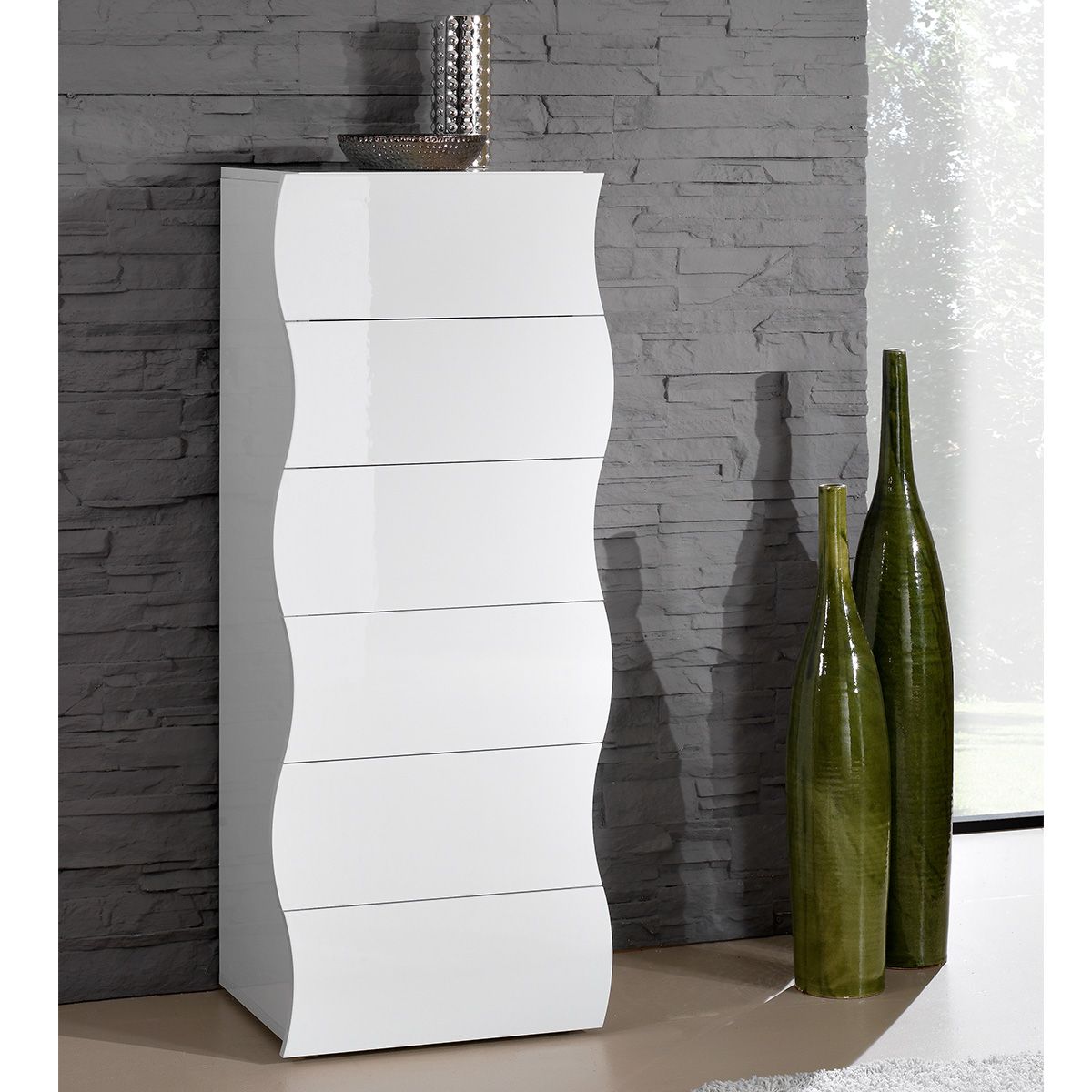 Commode 6 tiroirs CLOUD L50xH122 cm