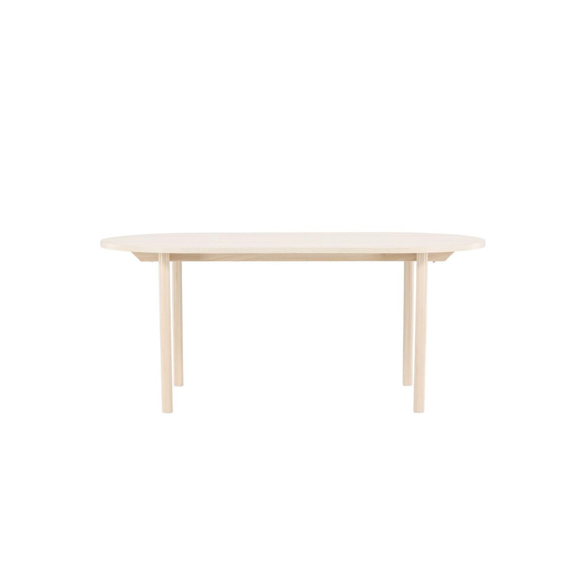 Voir la diapositive 2 : Paris Prix Table à manger design  andy  180cm blanc