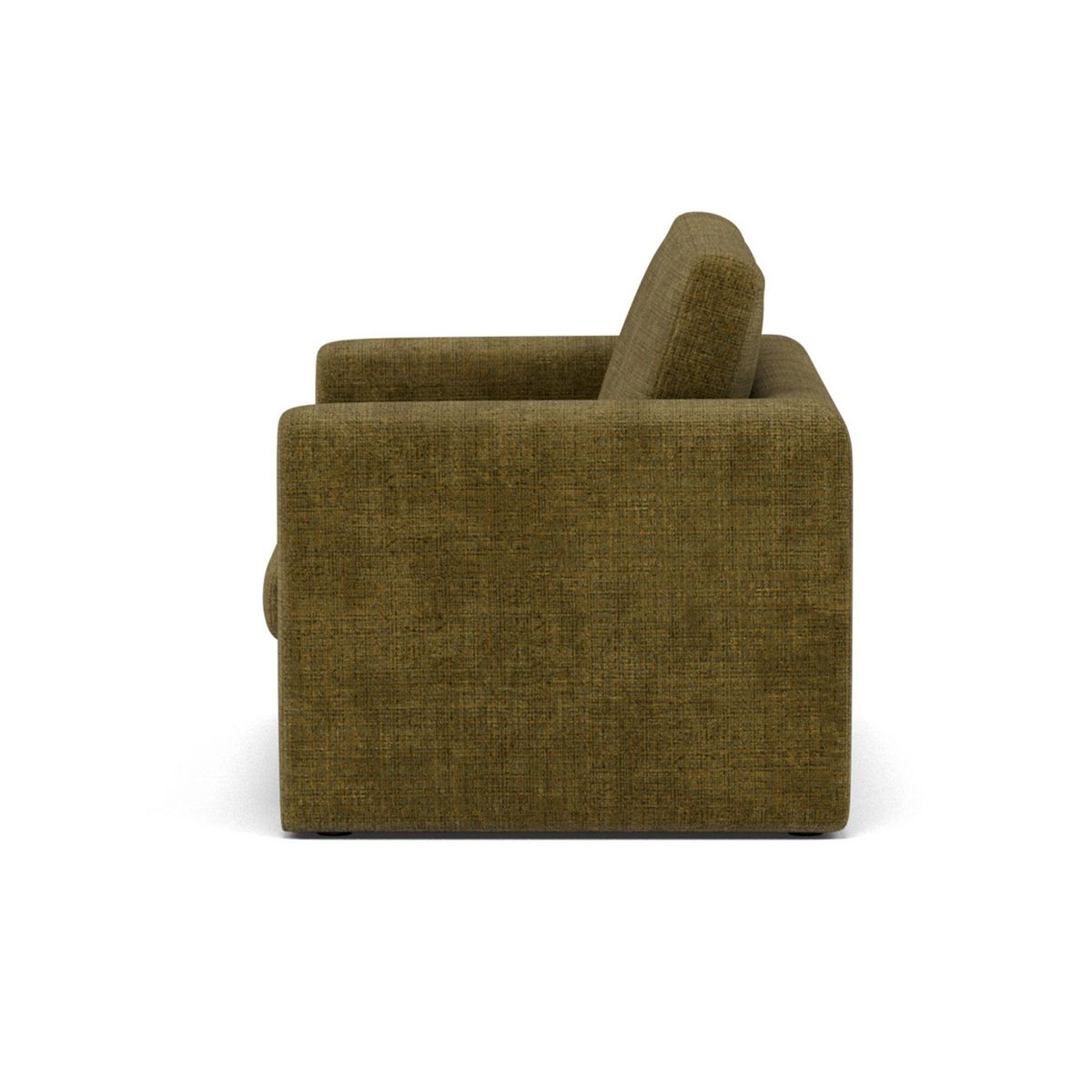 BEST MOBILIER Marilia - canapé 2 places convertible déplimousse en velours texturé