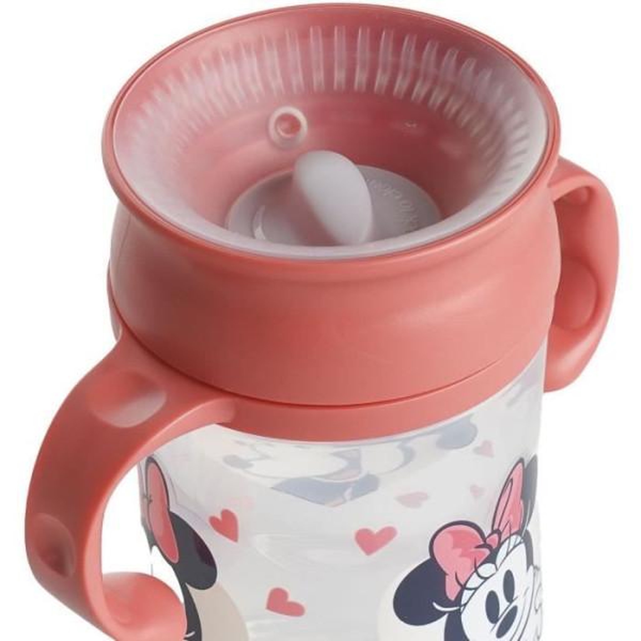 Voir la diapositive 4 : THERMOBABY Tasse d'apprentissage - THERMOBABY - 360 degrés - Avec disque antifuite - Minnie