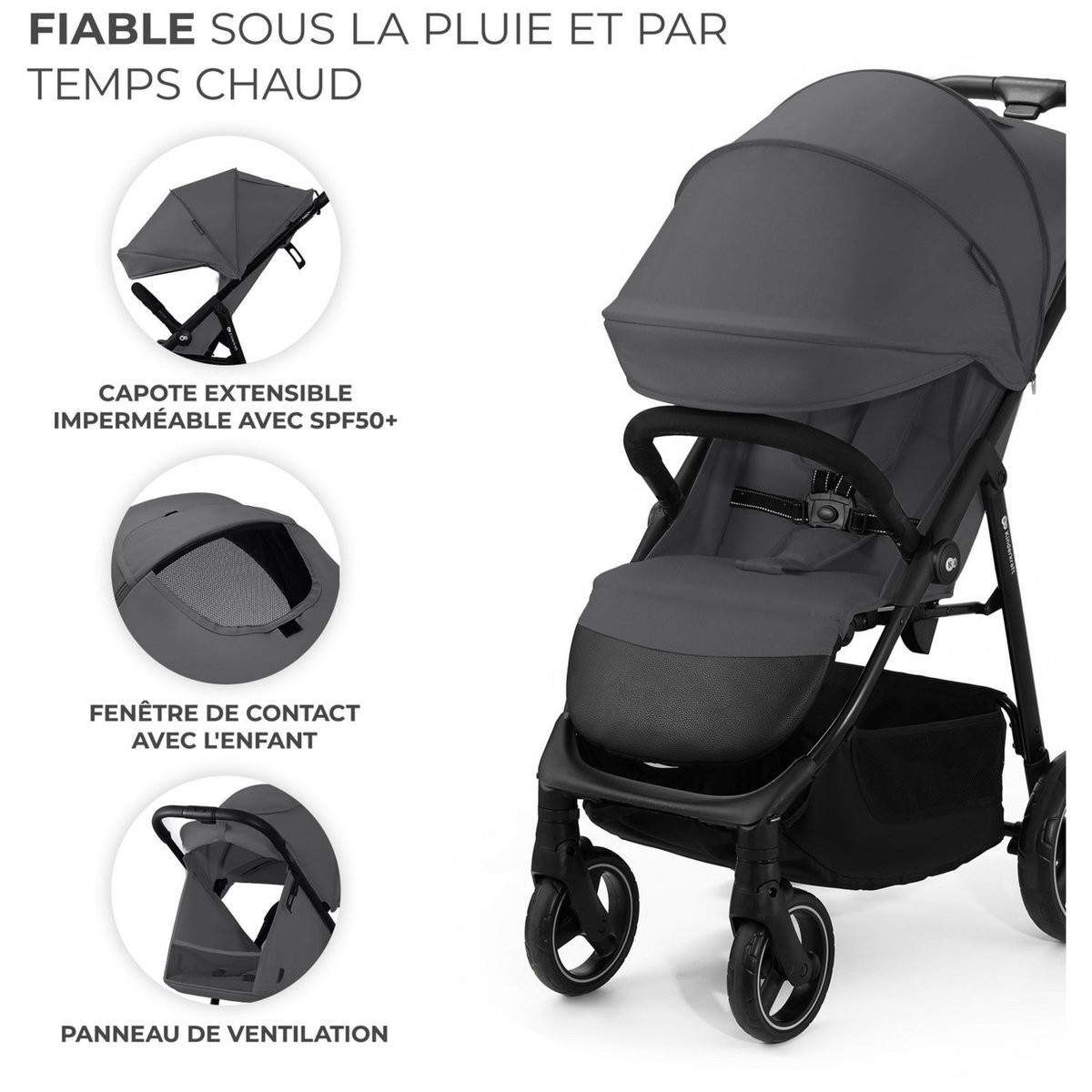 KINDERKRAFT Poussette TRIG 3