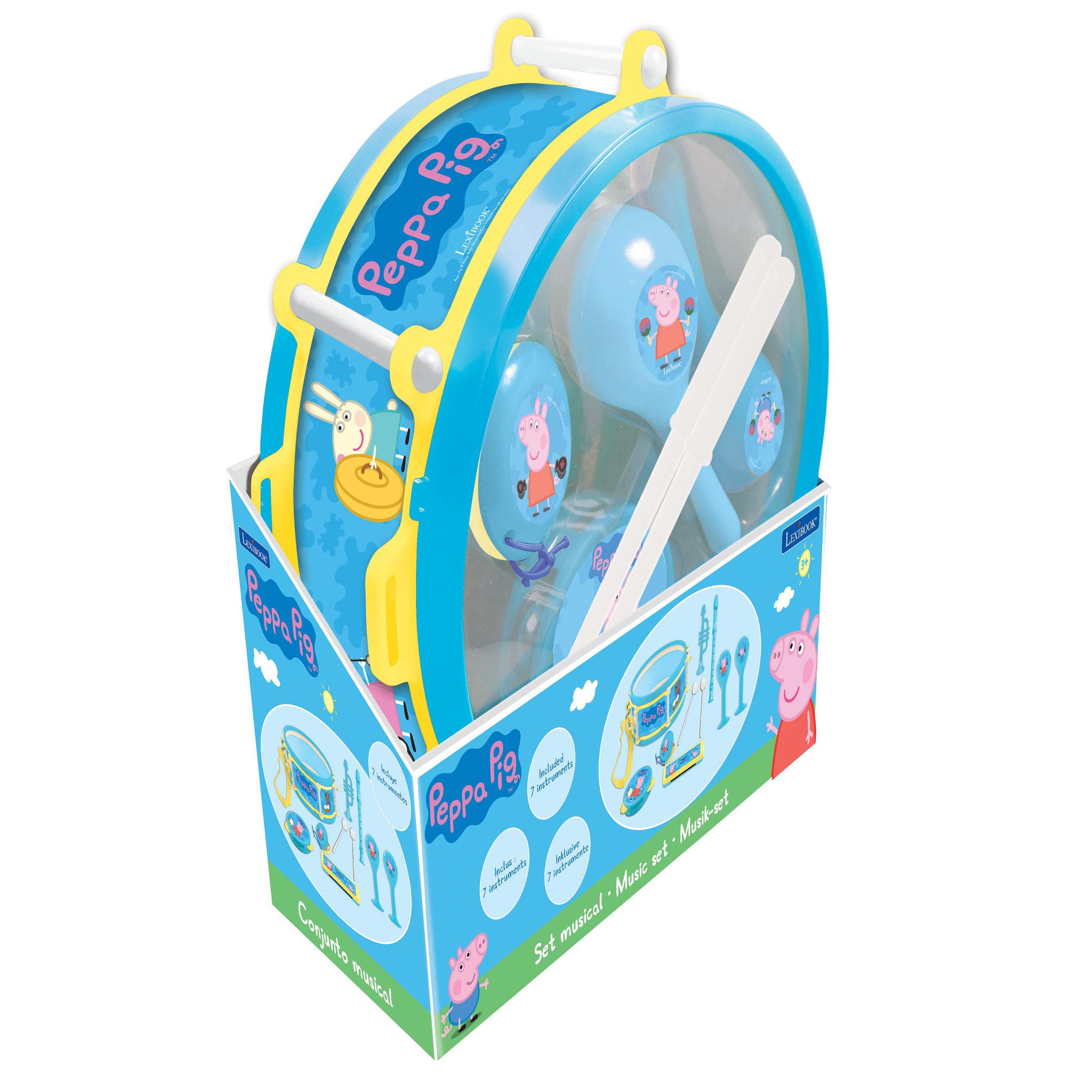 Voir la diapositive 6 : Lexibook Set Musical 7pcs Peppa Pig