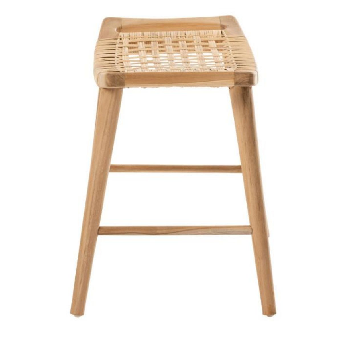 Paris Prix Tabouret en Teck  Alis  55cm Naturel