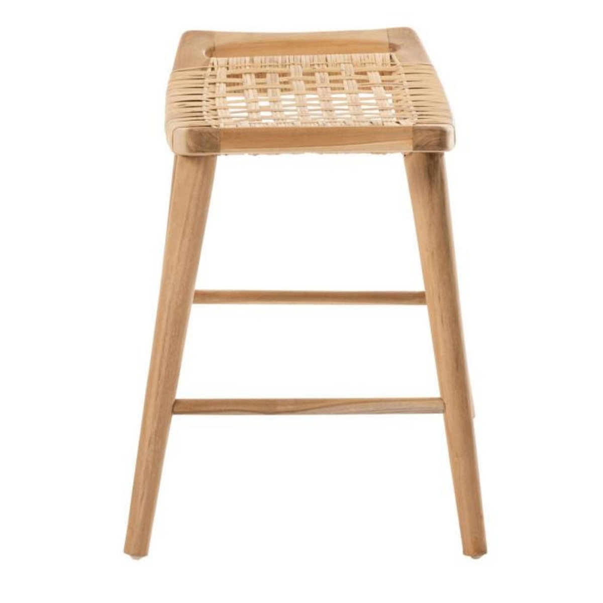 Paris Prix Tabouret en Teck  Alis  55cm Naturel