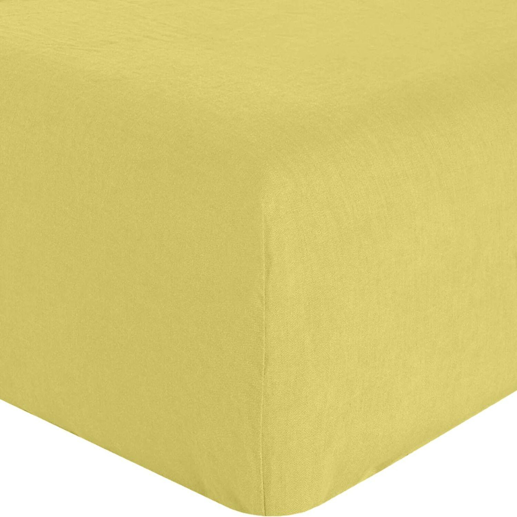 BATON ROUGE Drap housse 100% lin lavé 160gsm. Coloris disponibles : Vert