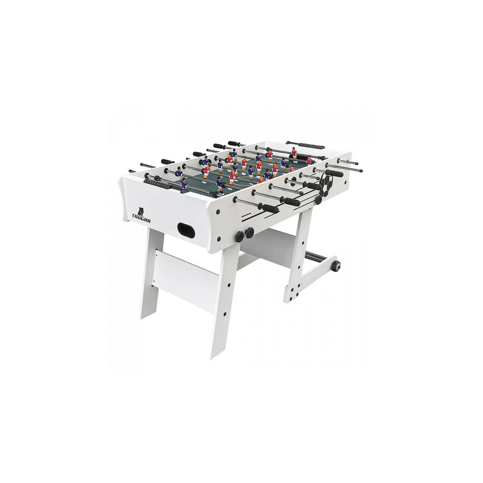 Voir la diapositive 3 : Cougar Scorpion Kick folding Football Table White