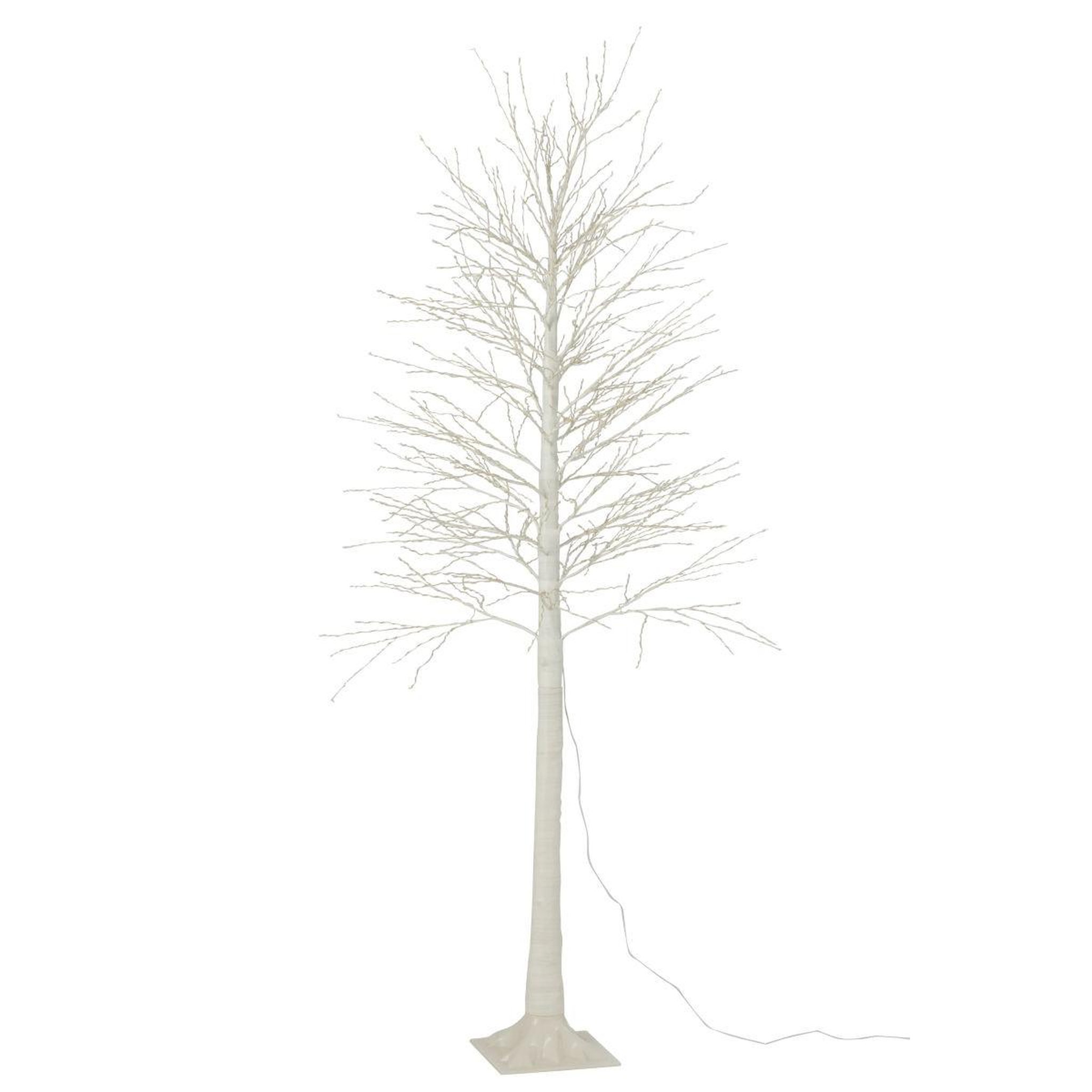 Voir la diapositive 2 : J-LINE Arbre 3000 led  automn  210cm blanc