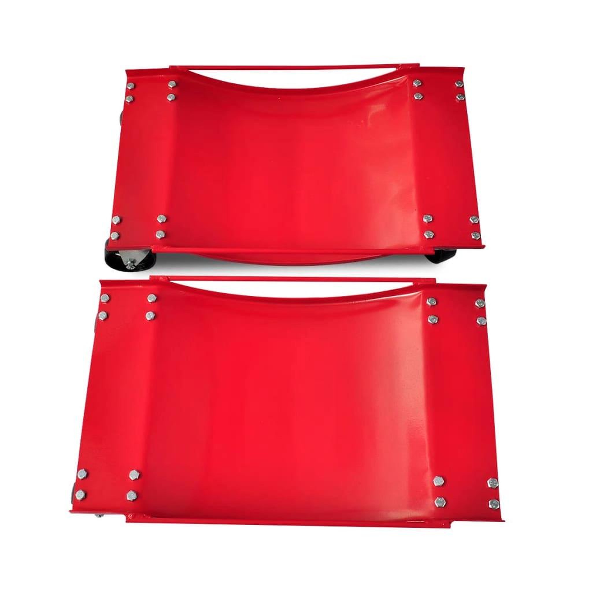 Voir la diapositive 2 : VIDAXL Lot de 2 chariot de visite 500kg