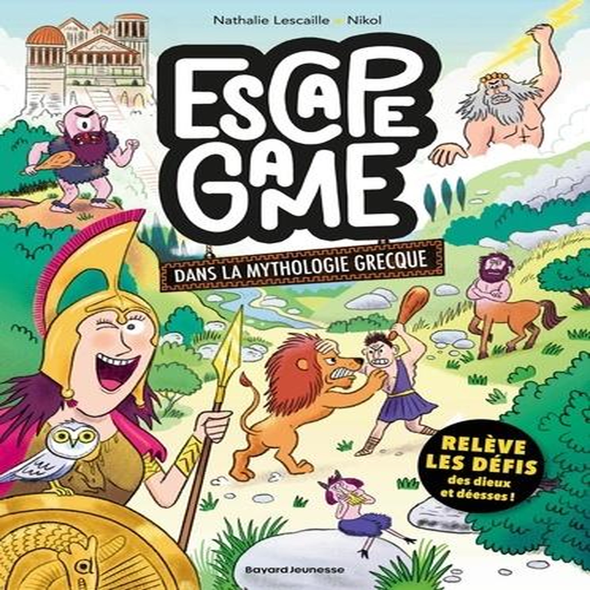 ESCAPE GAME DANS LA MYTHOLOGIE GRECQUE, Lescaille Nathalie